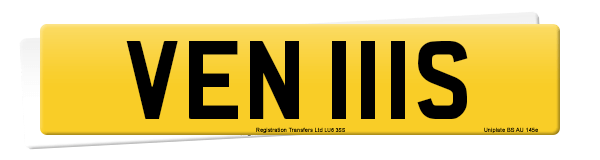 Registration number VEN 111S